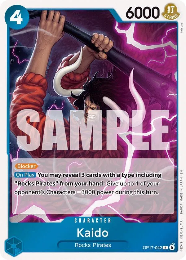 Kaido (042) — The World's Strongest Warriors — One Piece Card Game