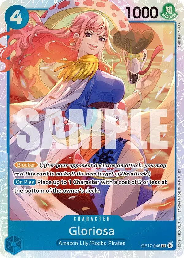 Gloriosa (OP17-046) — The World's Strongest Warriors — One Piece Card Game