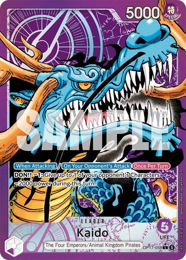 Kaido (OP17-058) — The World's Strongest Warriors — One Piece Card Game