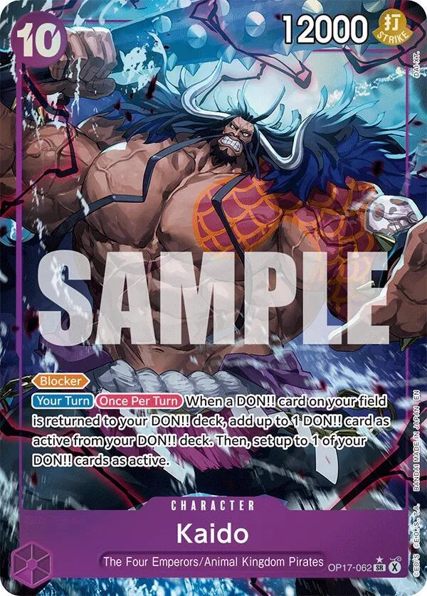 Kaido (062) (Alternate Art) — The World's Strongest Warriors — One Piece Card Game