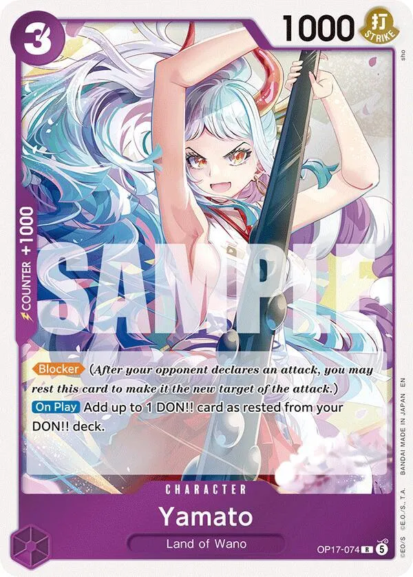 Yamato — The World's Strongest Warriors — One Piece Card Game