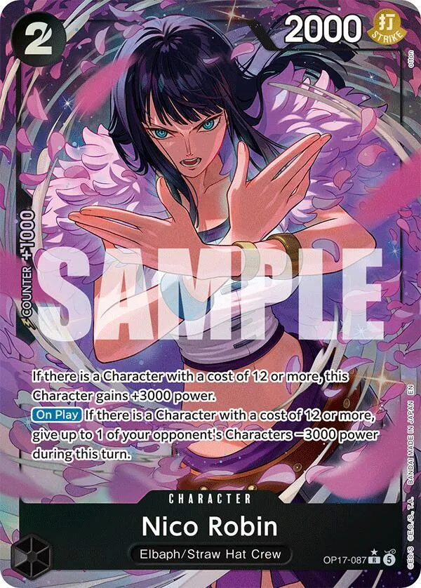 Nico Robin (Alternate Art) — The World's Strongest Warriors — One Piece Card Game