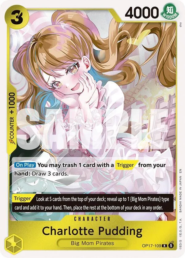 Charlotte Pudding — The World's Strongest Warriors — One Piece Card Game