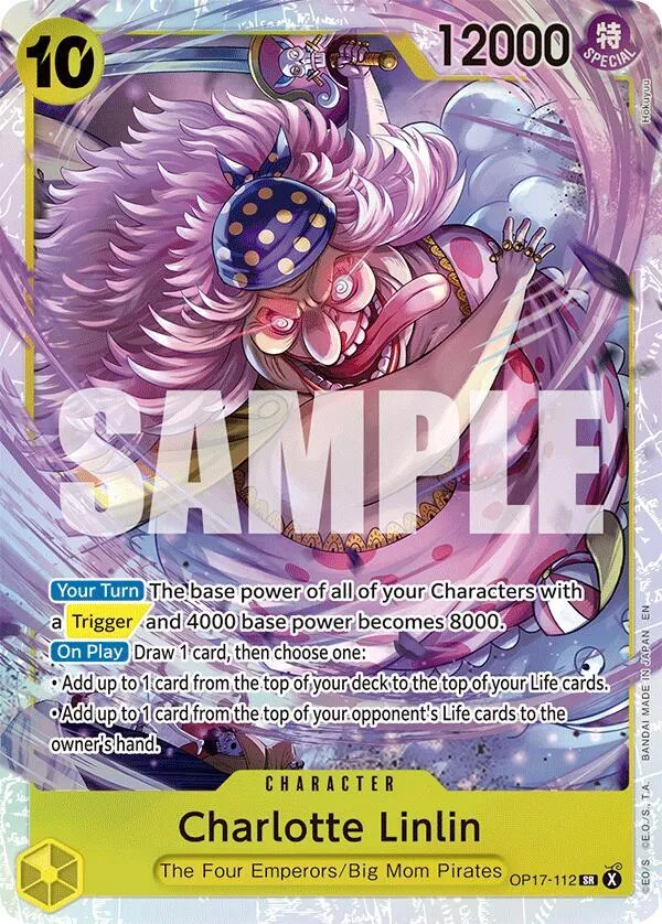 Charlotte Linlin (OP17-112) — The World's Strongest Warriors — One Piece Card Game