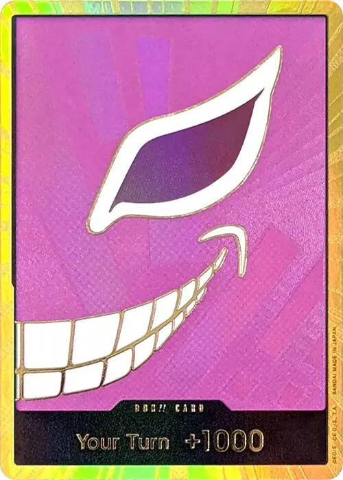 DON!! Card (Donquixote Doflamingo) (Gold) — Premium Booster -The Best- — One Piece Card Game
