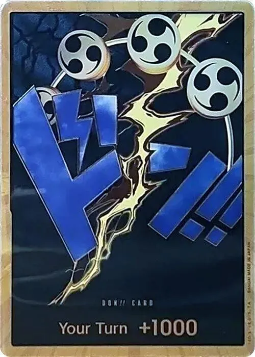 DON!! Card (Enel) (Gold) — Premium Booster -The Best- — One Piece Card Game