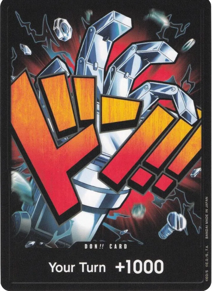 DON!! Card (Eustass "Captain" Kid) — Premium Booster -The Best- — One Piece Card Game