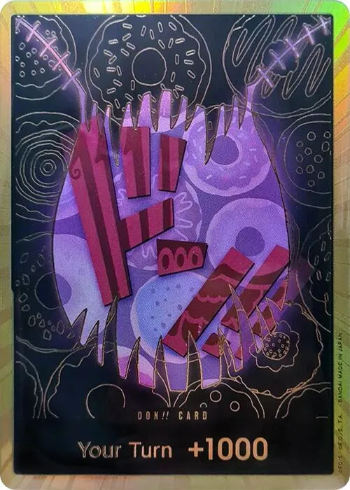 DON!! Card (Katakuri) (Gold) — Premium Booster -The Best- — One Piece Card Game