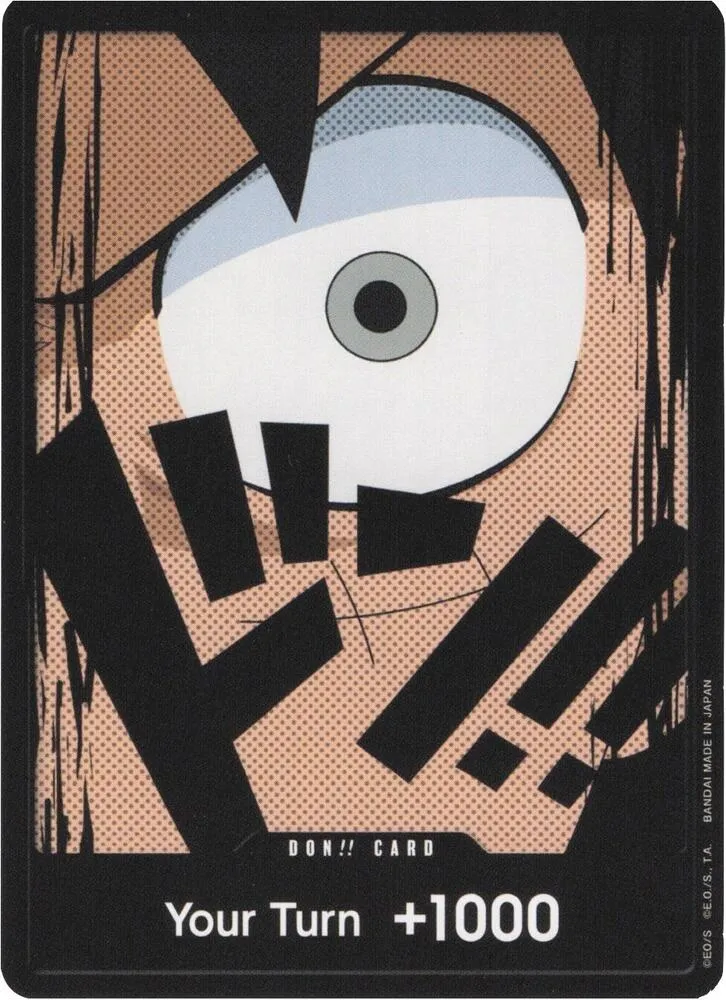 DON!! Card (Luffy) — Premium Booster -The Best- — One Piece Card Game