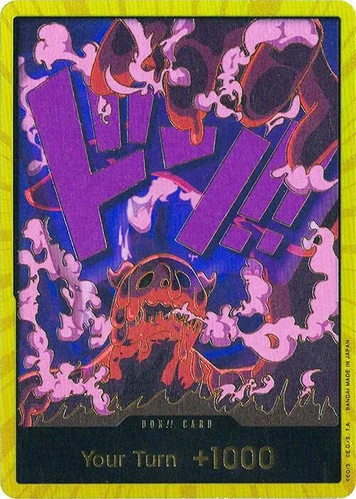 DON!! Card (Magellan) (Gold) — Premium Booster -The Best- — One Piece Card Game