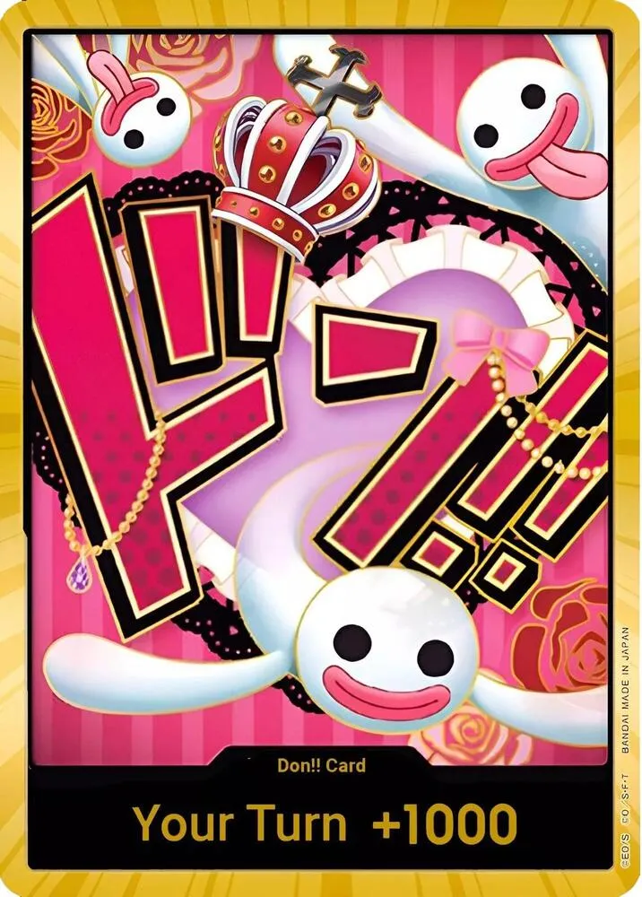 DON!! Card (Perona) (Gold) — Premium Booster -The Best- — One Piece Card Game