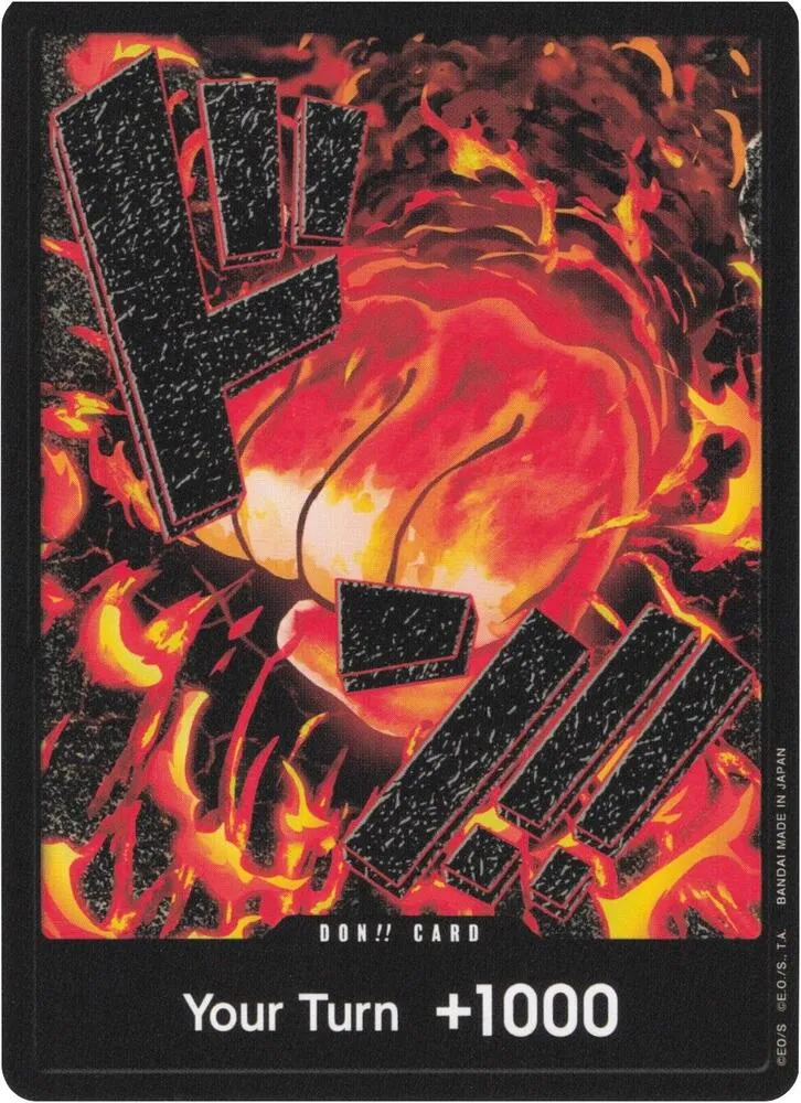 DON!! Card (Sakazuki) — Premium Booster -The Best- — One Piece Card Game
