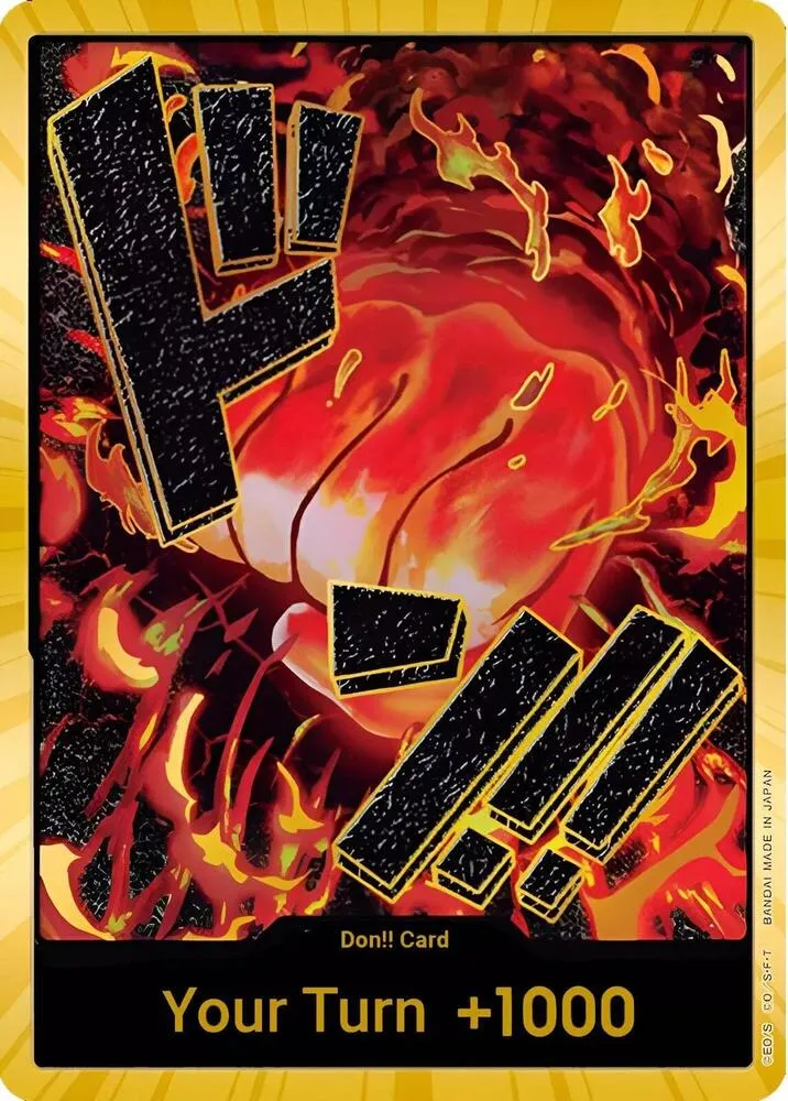 DON!! Card (Sakazuki) (Gold) from Premium Booster -The Best- - One Piece Card Game
