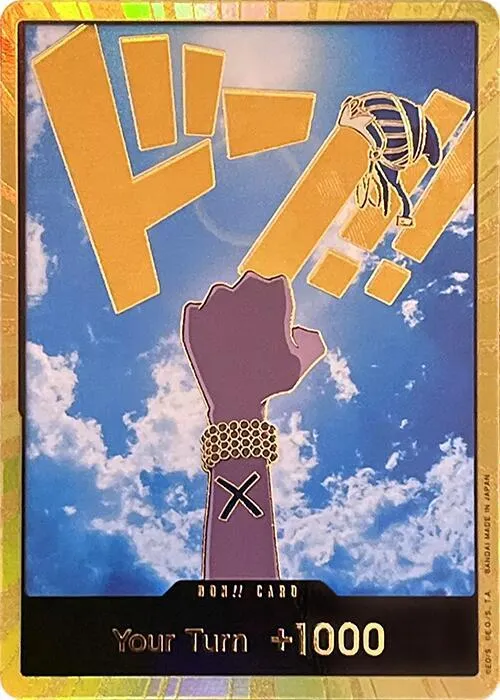 DON!! Card (Vivi) (Gold) — Premium Booster -The Best- — One Piece Card Game