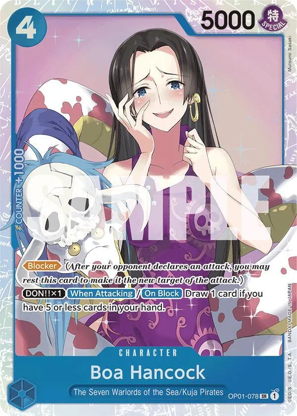 Boa Hancock (OP01-078) (Reprint) — Premium Booster -The Best- — One Piece Card Game