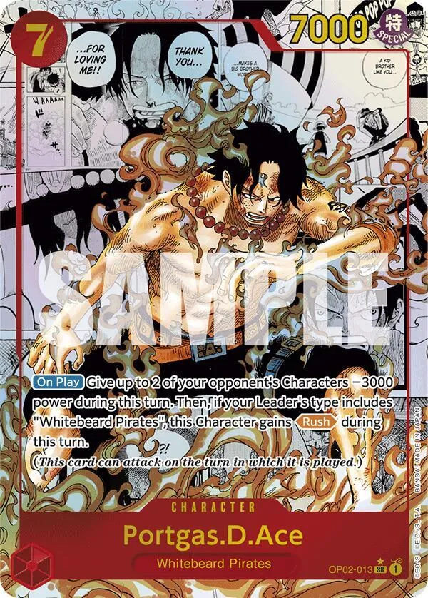 Portgas.D.Ace (Manga) — Premium Booster -The Best- — One Piece Card Game