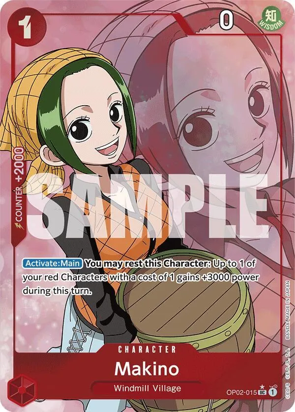 Makino (Full Art) — Premium Booster -The Best- — One Piece Card Game