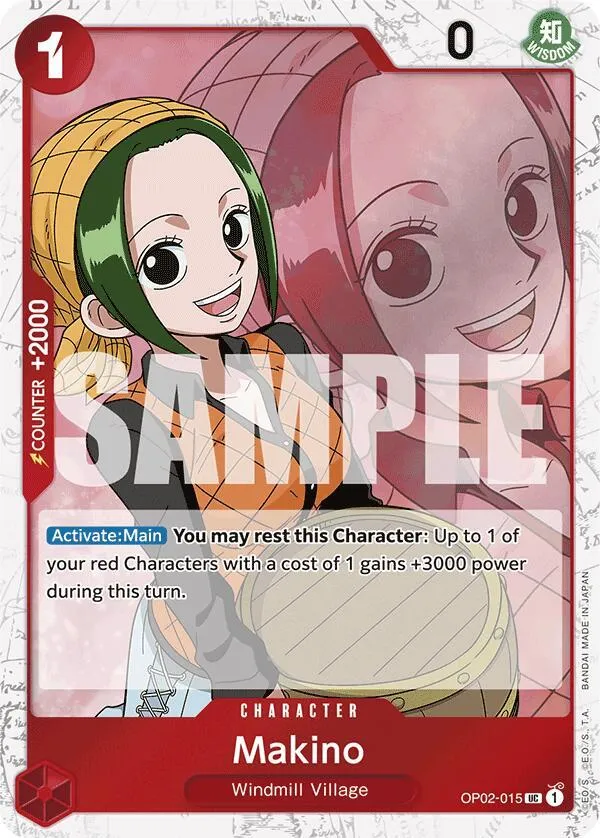 Makino (Jolly Roger Foil) — Premium Booster -The Best- — One Piece Card Game