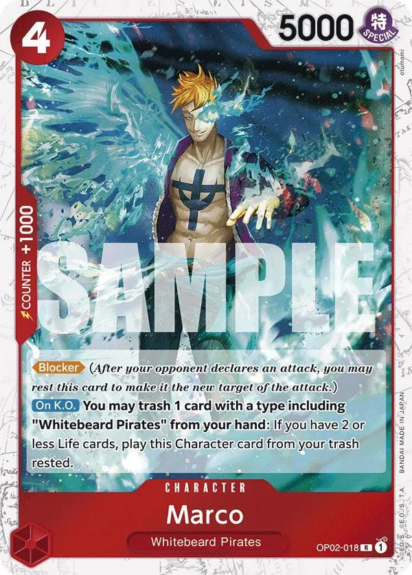 Marco (Jolly Roger Foil) — Premium Booster -The Best- — One Piece Card Game