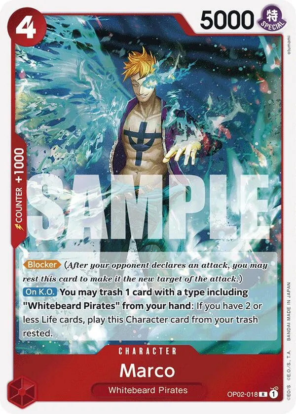 Marco (Reprint) — Premium Booster -The Best- — One Piece Card Game