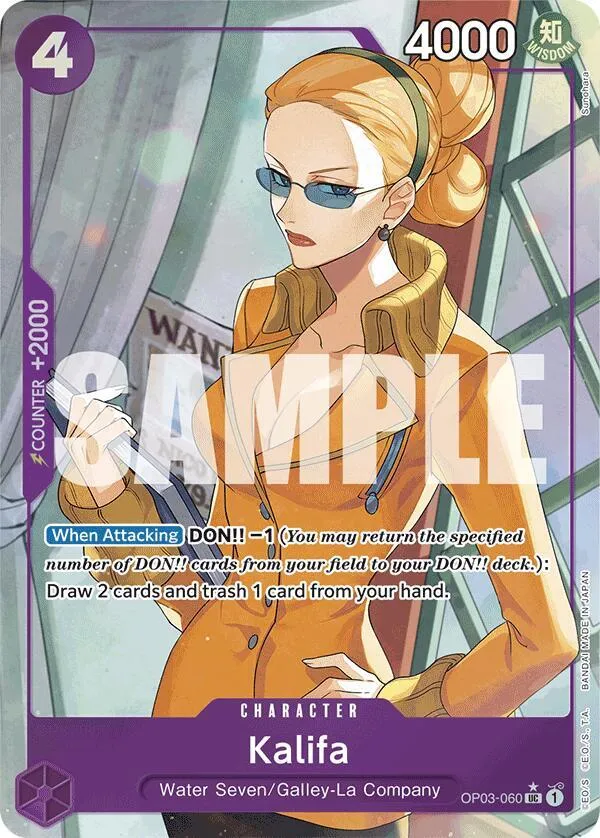 Kalifa (Full Art) — Premium Booster -The Best- — One Piece Card Game