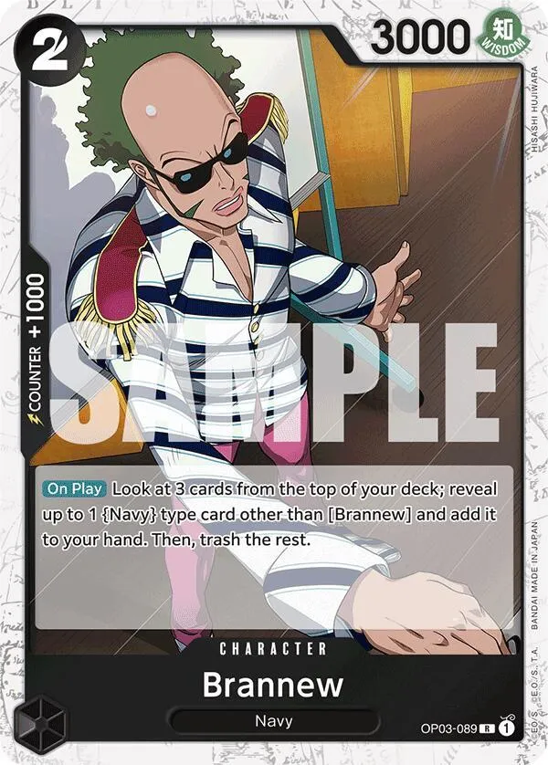 Brannew (Jolly Roger Foil) — Premium Booster -The Best- — One Piece Card Game