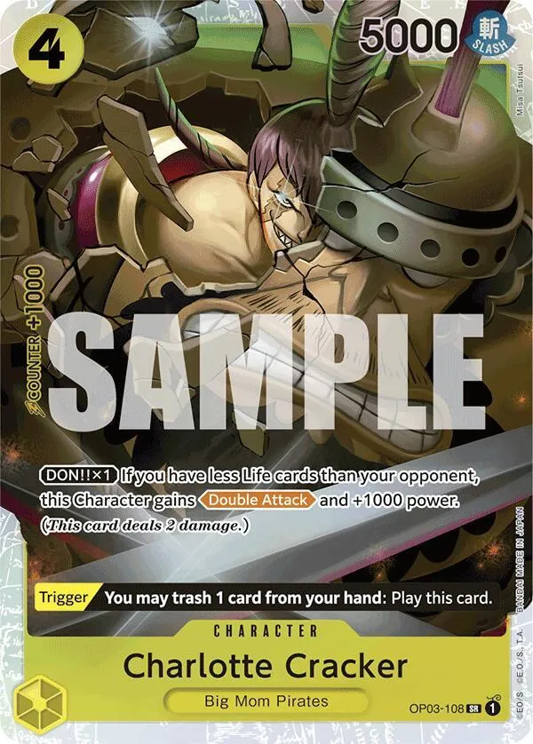 Charlotte Cracker (Reprint) — Premium Booster -The Best- — One Piece Card Game