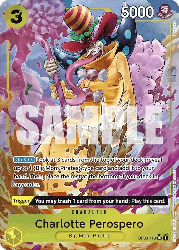 Charlotte Perospero (Alternate Art) — Premium Booster -The Best- — One Piece Card Game
