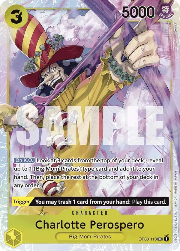 Charlotte Perospero (Reprint) — Premium Booster -The Best- — One Piece Card Game