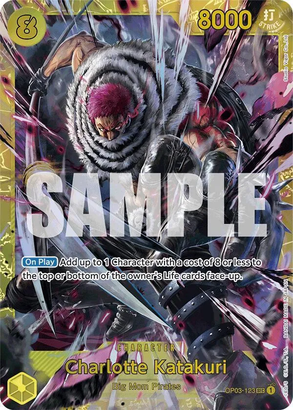 Charlotte Katakuri (OP03-123) — Premium Booster -The Best- — One Piece Card Game