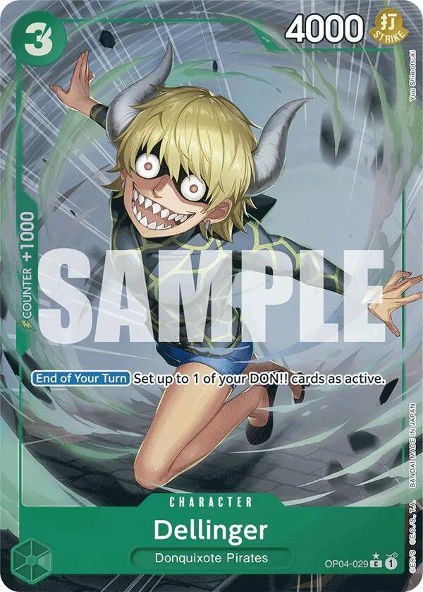Dellinger (Full Art) — Premium Booster -The Best- — One Piece Card Game