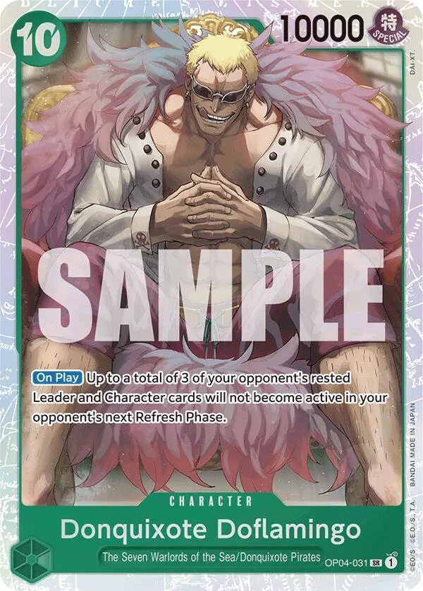Donquixote Doflamingo (Reprint) — Premium Booster -The Best- — One Piece Card Game