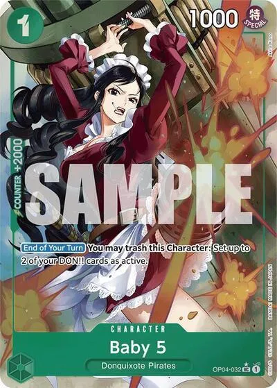 Baby 5 (OP04-032) (Full Art) — Premium Booster -The Best- — One Piece Card Game