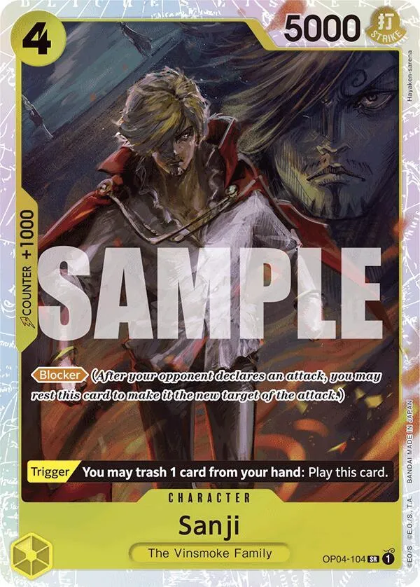 Sanji (Reprint) — Premium Booster -The Best- — One Piece Card Game