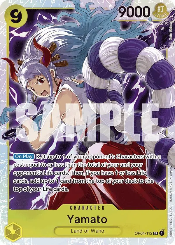 Yamato (OP04-112) (Reprint) from Premium Booster -The Best- - One Piece Card Game
