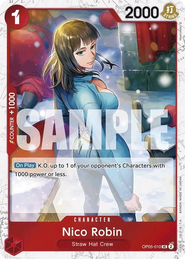 Nico Robin (Jolly Roger Foil) — Premium Booster -The Best- — One Piece Card Game