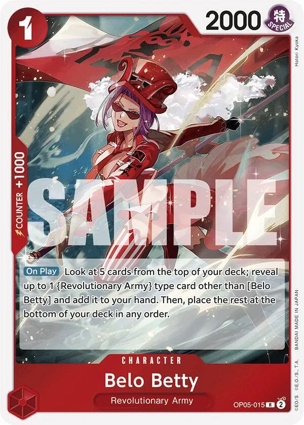 Belo Betty (OP05-015) (Reprint) — Premium Booster -The Best- — One Piece Card Game