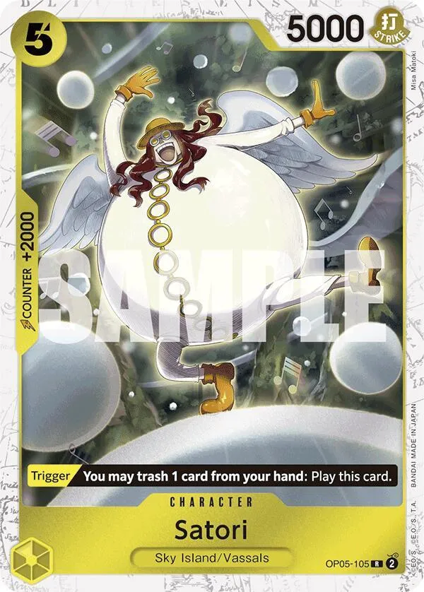 Satori (Jolly Roger Foil) — Premium Booster -The Best- — One Piece Card Game