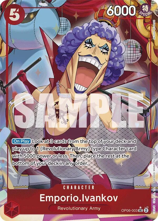 Emporio.Ivankov (Full Art) — Premium Booster -The Best- — One Piece Card Game