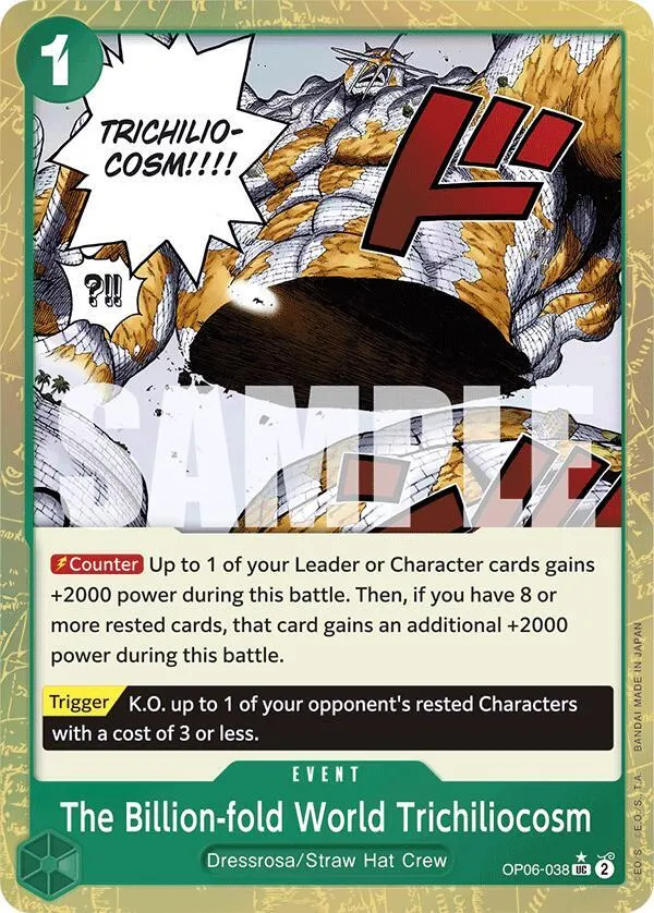The Billion-fold World Trichiliocosm (Textured Foil) — Premium Booster -The Best- — One Piece Card Game