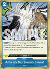 Product image for Ama no Murakumo Sword (Jolly Roger Foil)