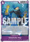 Product image for Vinsmoke Niji (OP06-065) (Jolly Roger Foil)