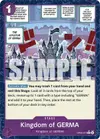 Product image for Kingdom of GERMA (Textured Foil)
