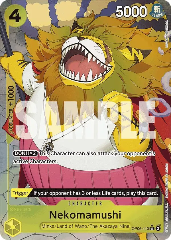 Nekomamushi (Full Art) — Premium Booster -The Best- — One Piece Card Game