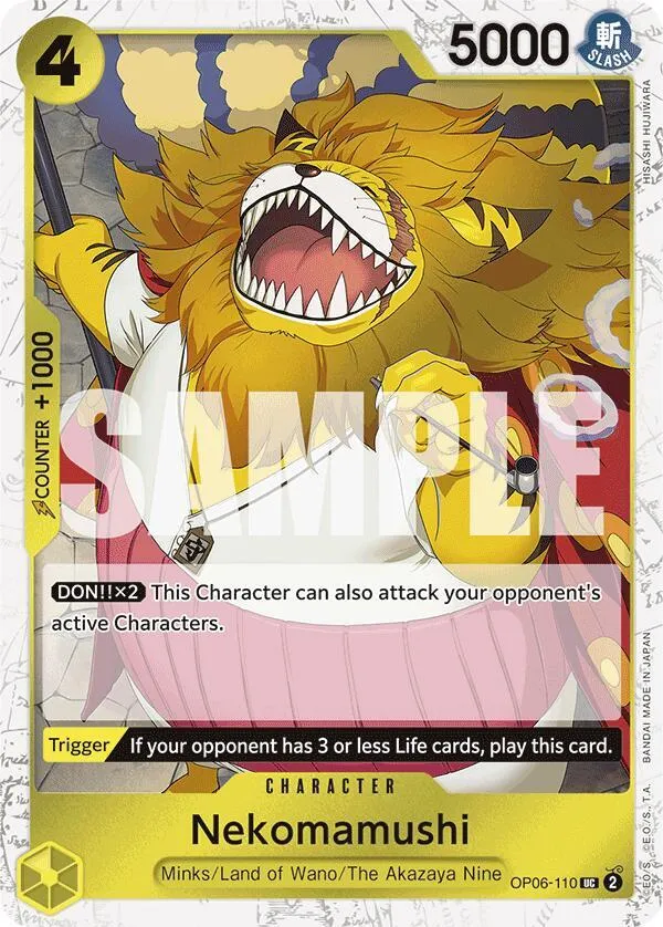 Nekomamushi (Jolly Roger Foil) — Premium Booster -The Best- — One Piece Card Game