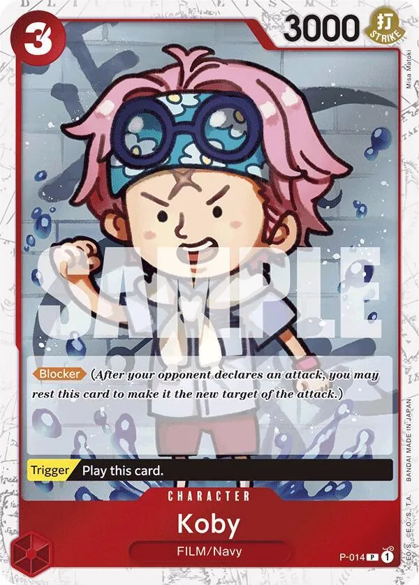 Koby (Jolly Roger Foil) — Premium Booster -The Best- — One Piece Card Game