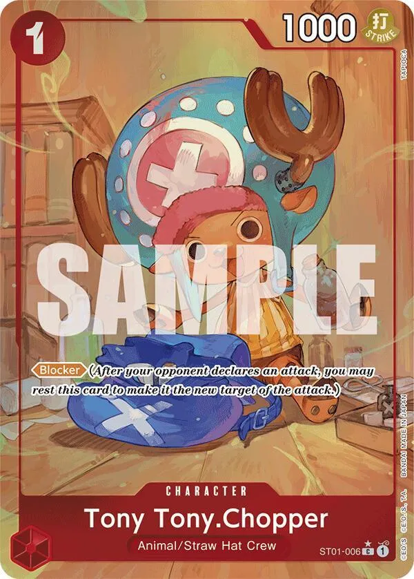 Tony Tony.Chopper (ST01-006) (Alternate Art) — Premium Booster -The Best- — One Piece Card Game