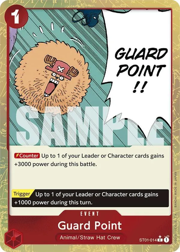 Guard Point (Textured Foil) — Premium Booster -The Best- — One Piece Card Game