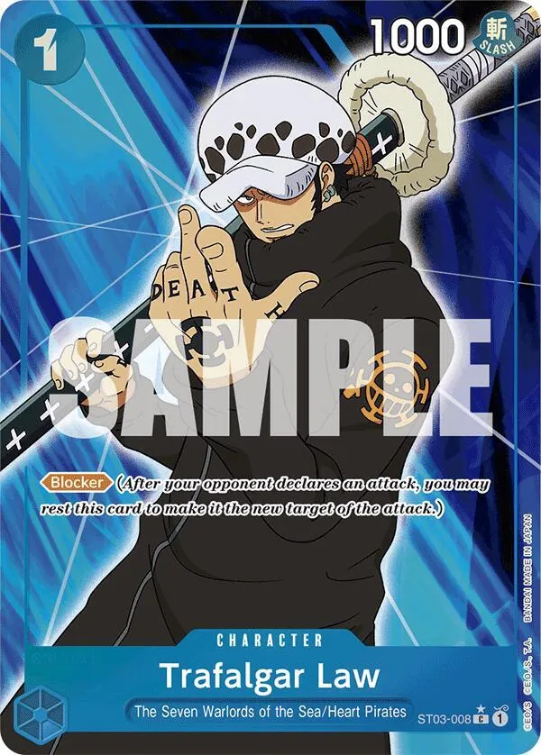 Trafalgar Law (ST03-008) (Full Art) from Premium Booster -The Best- - One Piece Card Game