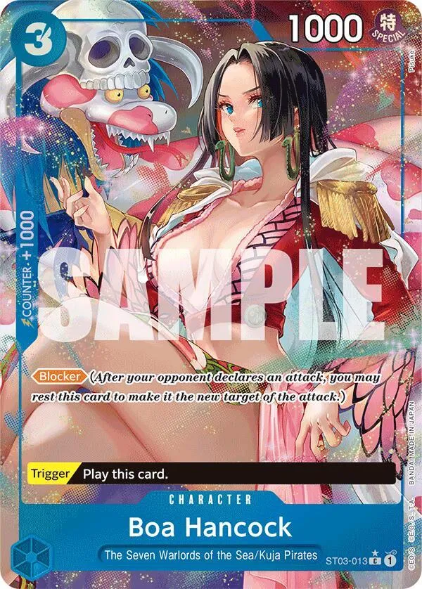 Boa Hancock (ST03-013) (Alternate Art) — Premium Booster -The Best- — One Piece Card Game